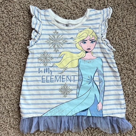 Other - Disney Frozen Elsa shirt for girls size 5